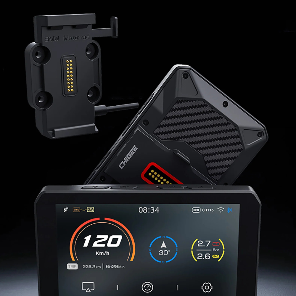 Ecran intelligent CarPlay Chigee AIO 5 BMW 1300 / 1250 GS