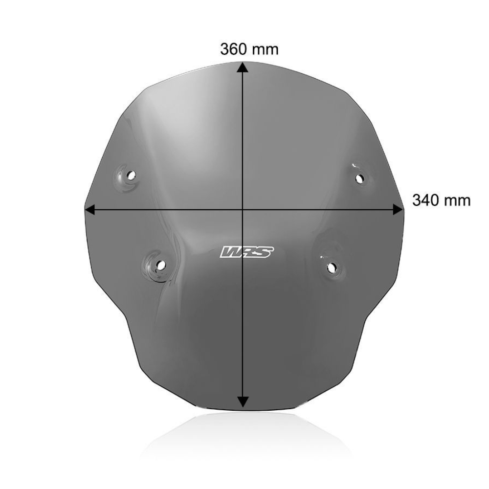 Bulle enduro sans radar WRS BMW 1300 GS