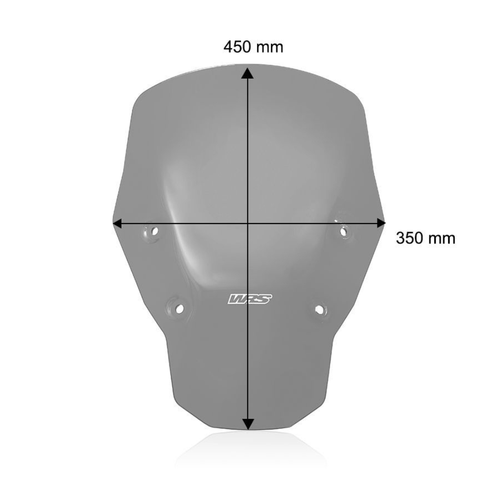 Standard screen without radar WRS BMW 1300 GS