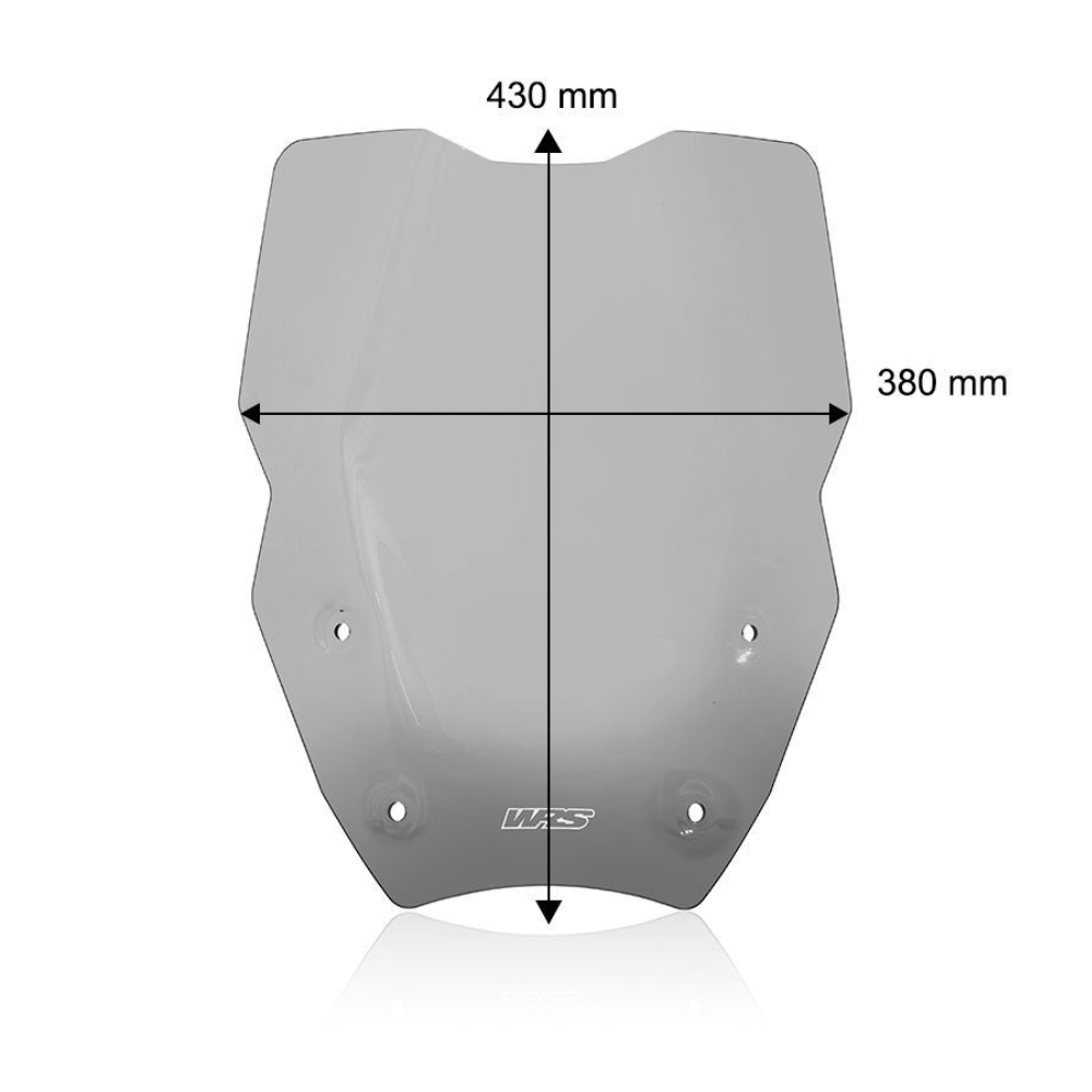 High screen with WRS radar BMW 1300 GS