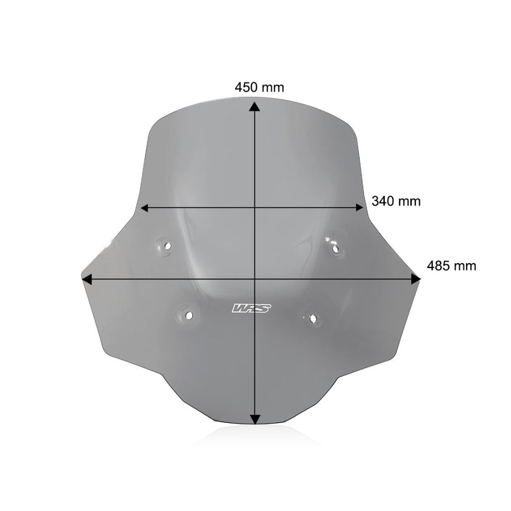 Standard screen without radar WRS BMW 1300 GS