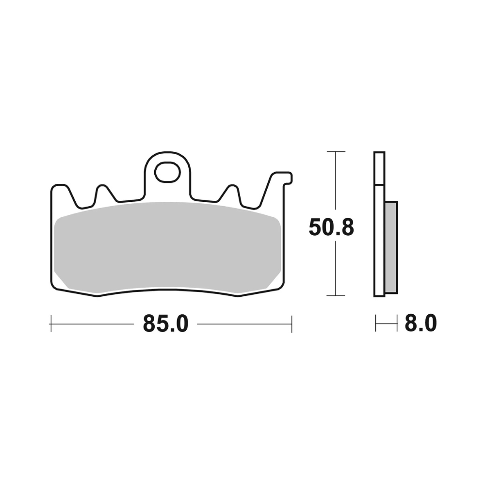Plaquettes de frein avant Brembo BMW R 1200 GS / Adventure