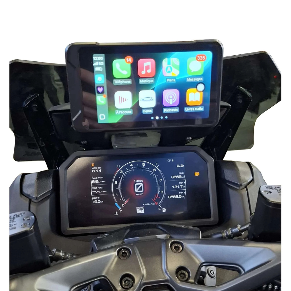 Car Play et Dash Cam BMW GS