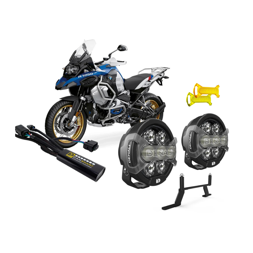 Denali D7 Pro additional light kit for BMW R 1300 GS