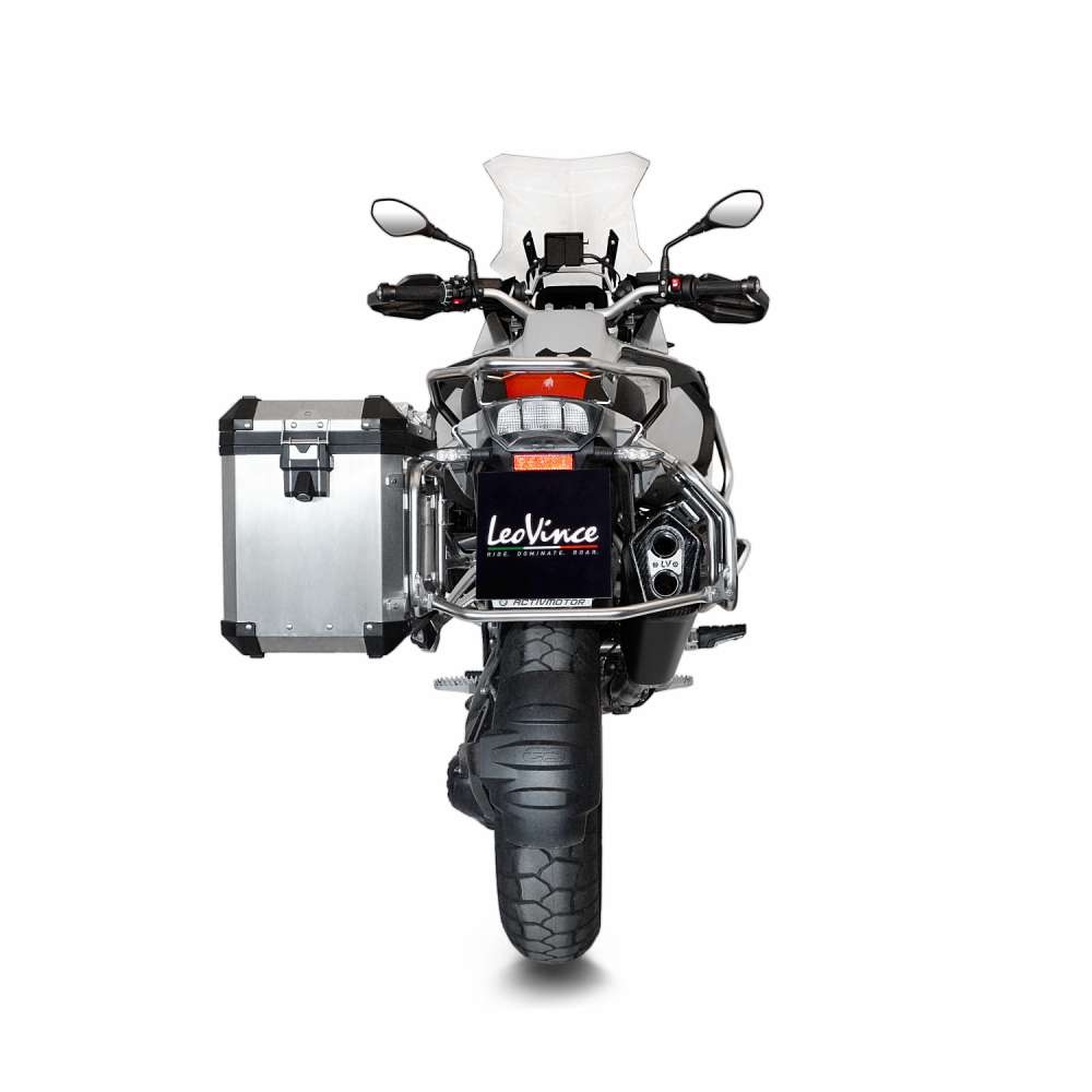 LeoVince black exhaust silencer BMW R 1250 GS