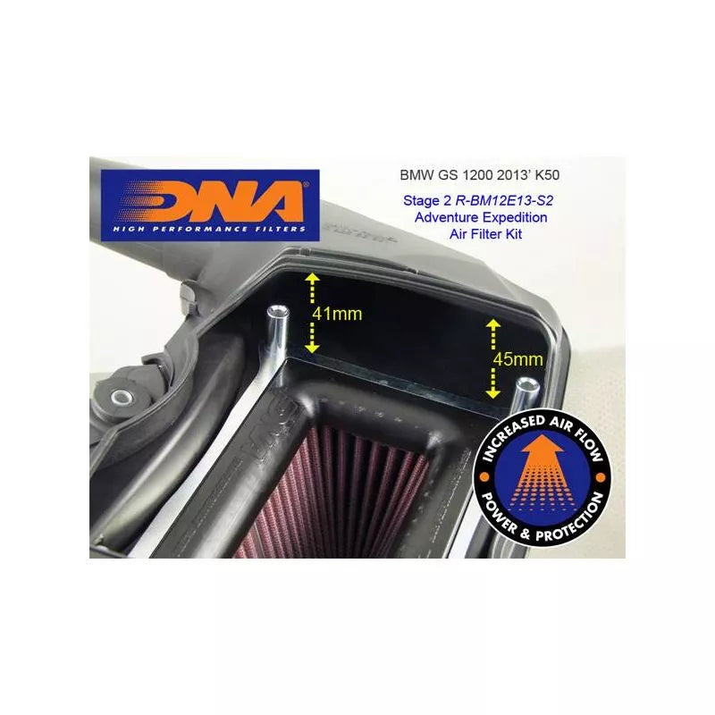 Kit couvercle et filtre à air DNA BMW R 1250 / 1200 GS