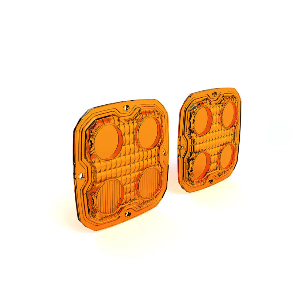 BMW GS yellow / orange D4 lens kit