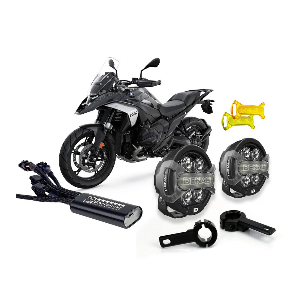 Denali D7 Pro additional light kit for BMW R 1300 GS