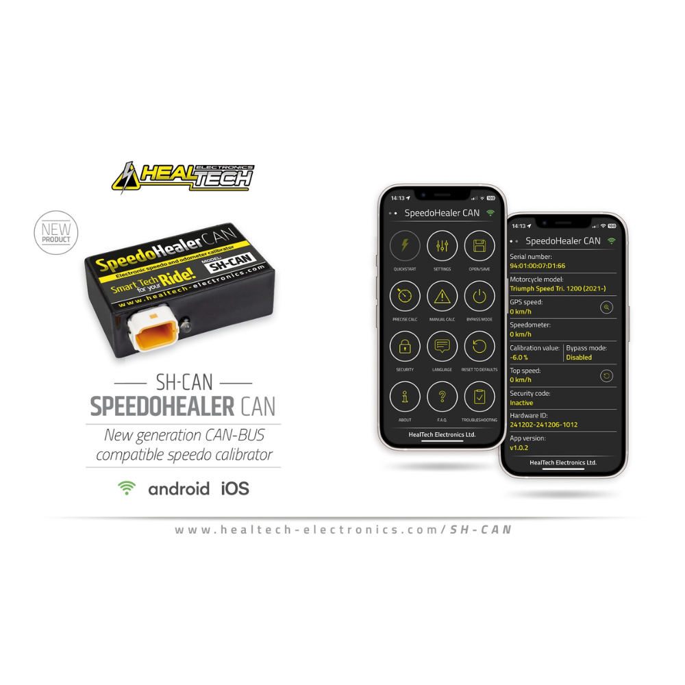 Calibreur vitesse réelle Healtech BMW GS / XR / RS / RT / R