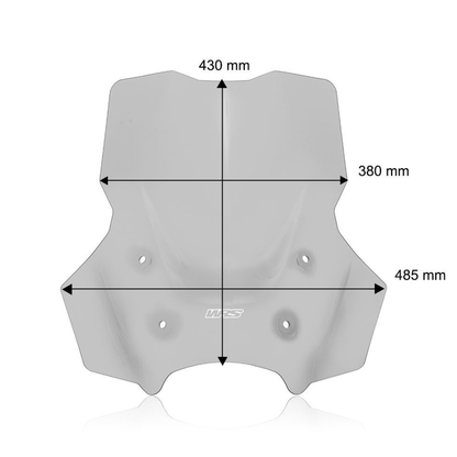 Standard screen without radar WRS BMW 1300 GS