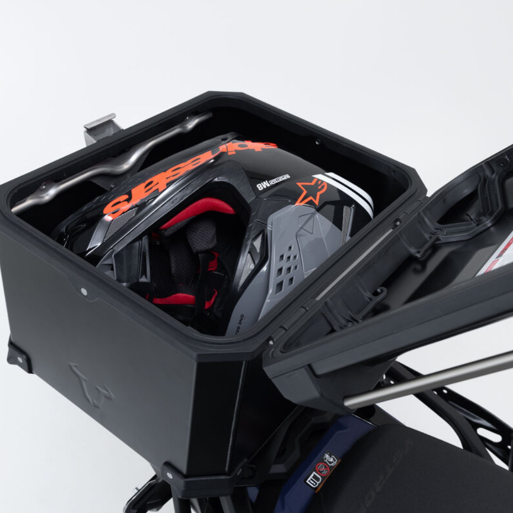 Kit topcase noir TRAX SW Motech BMW R 1300 GS