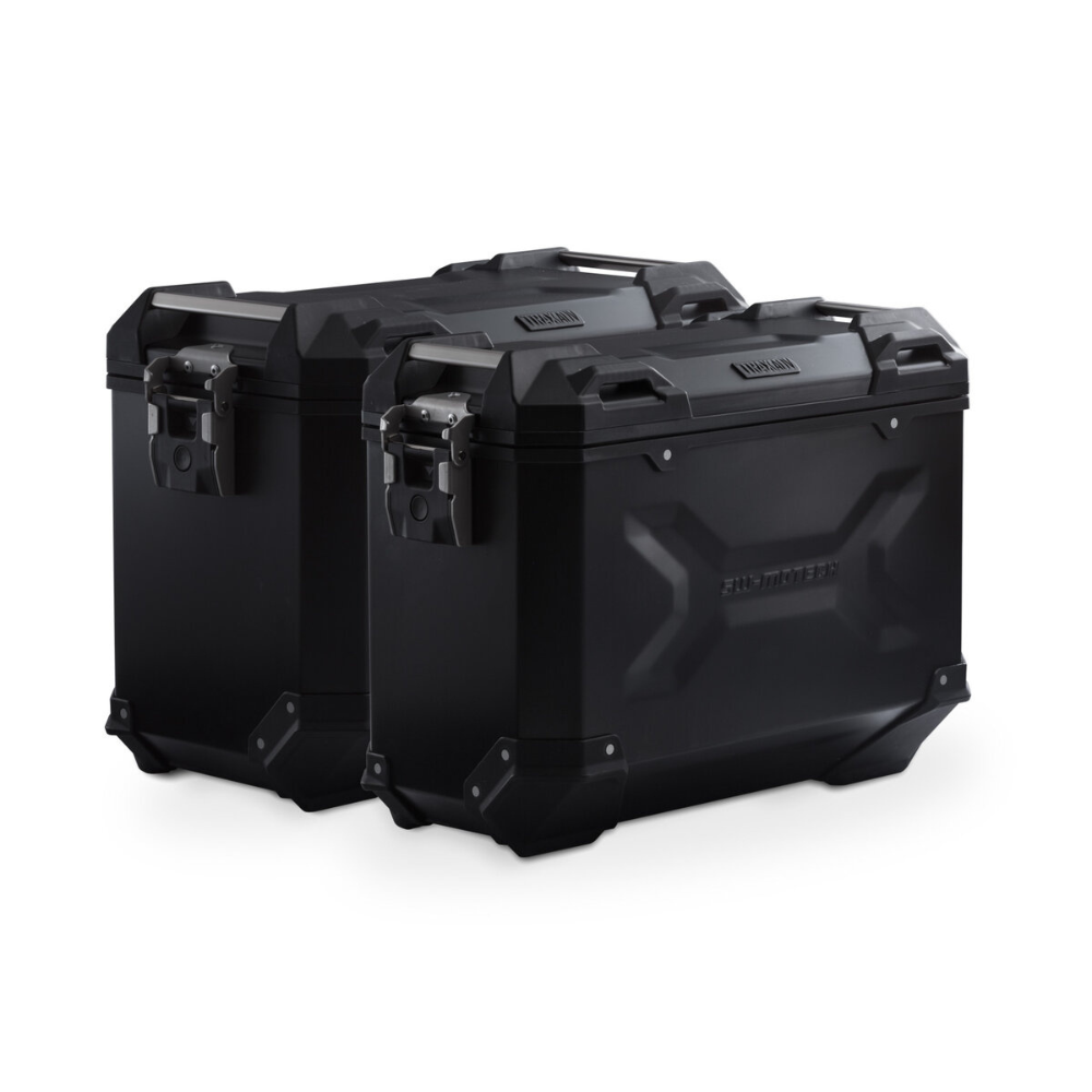 Kit valise en aluminium noir SW Motech BMW R 1250 / 1200 GS