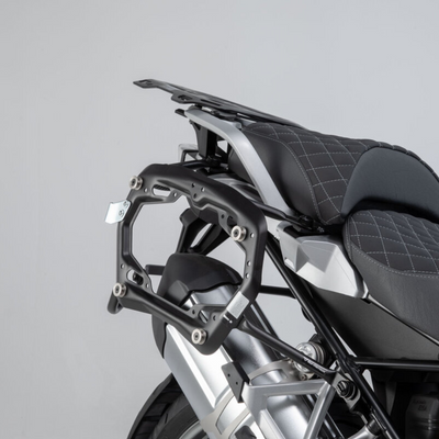 Black Aluminum Pannier Kit SW Motech BMW R 1250 / 1200 GS