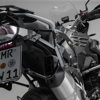 Black Aluminum Pannier Kit SW Motech BMW R 1250 / 1200 GS