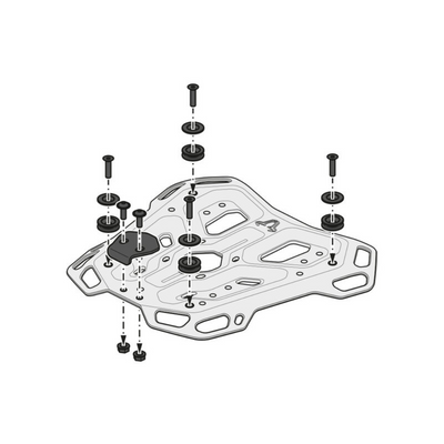 SW Motech Top Case Rack BMW R 1250 / 1200 GS