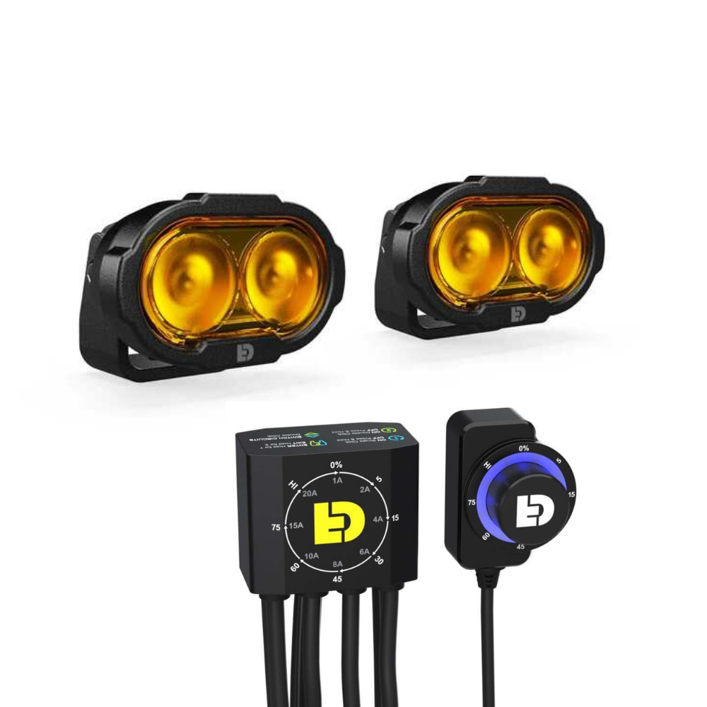 Kit éclairage Denali DL2 BMW R 1300 GS