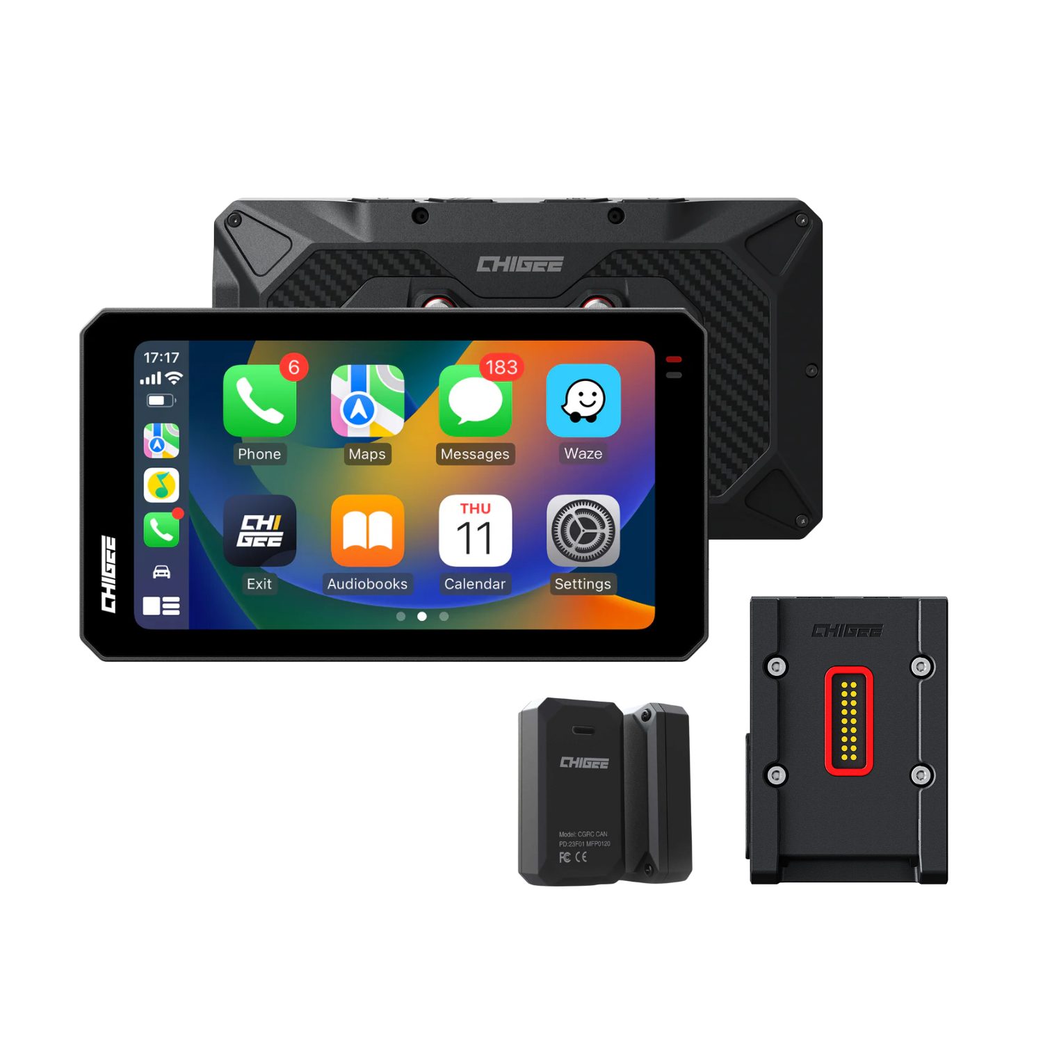 Ecran intelligent CarPlay Chigee AIO 6 BMW R 1300 GS