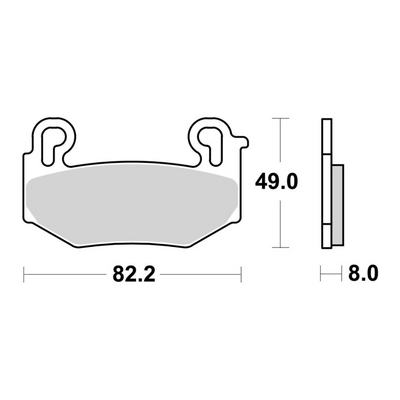 Plaquettes de frein avant Brembo BMW R 1300 GS
