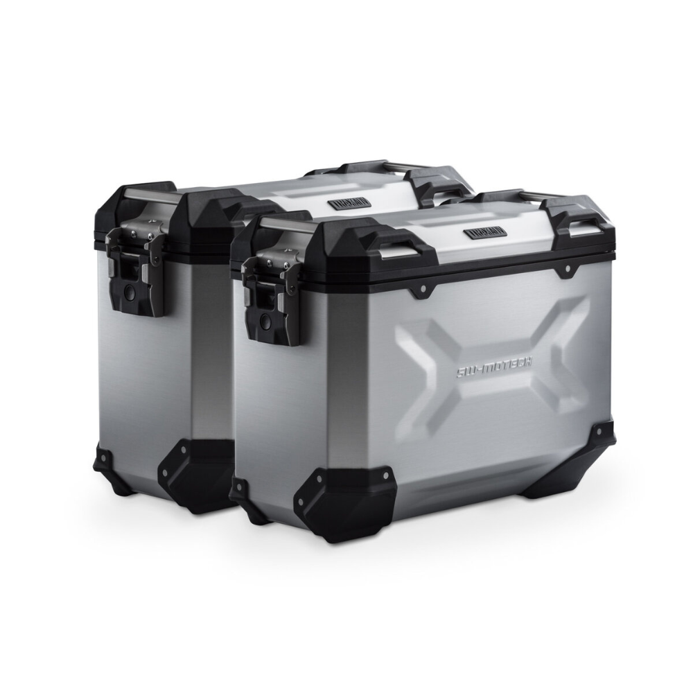 Kit valise en aluminium argent SW Motech BMW R 1300 GS