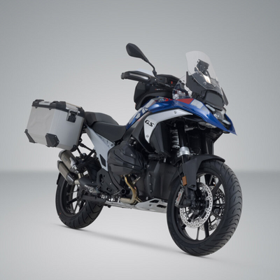 SW Motech Silver Aluminum Pannier Kit BMW R 1300 GS