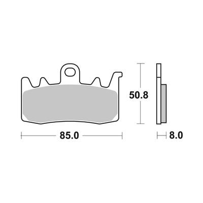 Plaquettes de frein avant Brembo BMW R 1200 GS / Adventure