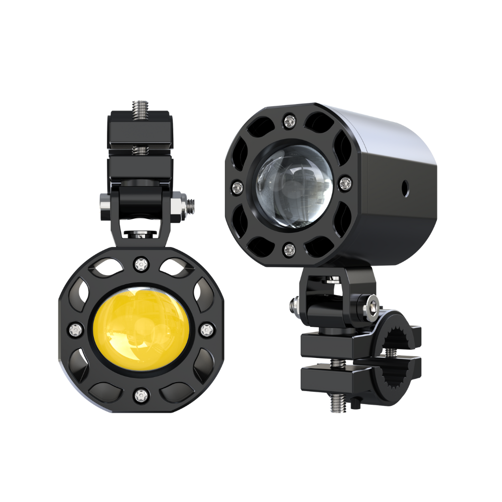 Feux additionnels jaune/blanc anti-brouillard BMW GS