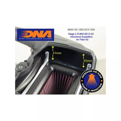 Kit couvercle et filtre à air DNA BMW R 1250 / 1200 GS