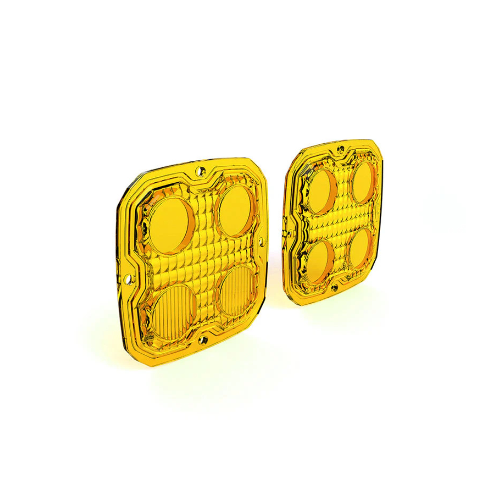 BMW GS yellow / orange D4 lens kit